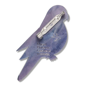 Eastern Rosella Brooch  -  Erstwilder  -  Quirky Resin and Enamel Accessories