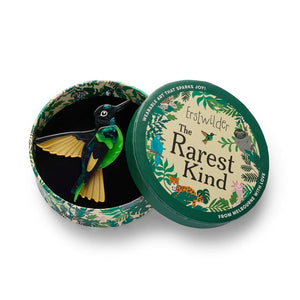 Dusky Starfrontlet Brooch  -  Erstwilder  -  Quirky Resin and Enamel Accessories