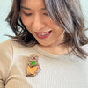 Quinn the Quokka Brooch  -  Erstwilder  -  Quirky Resin and Enamel Accessories