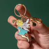 Silky the Fairy Enamel Key Ring