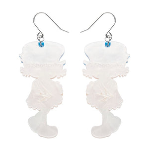 Blueberry Muffin Drop Earrings  -  Erstwilder  -  Quirky Resin and Enamel Accessories