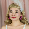 Double Star Stud Earrings – Pink  -  Erstwilder Essentials  -  Quirky Resin and Enamel Accessories