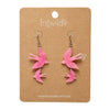Double Swallow Drop Earrings - Pink  -  Erstwilder Essentials  -  Quirky Resin and Enamel Accessories