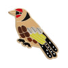 Go for Goldfinch Enamel Pin  -  Erstwilder  -  Quirky Resin and Enamel Accessories