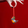 Ruby the Robin Enamel Ornament  -  Erstwilder  -  Quirky Resin and Enamel Accessories