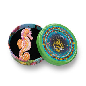 Kuu Wanana Brooch  -  Erstwilder  -  Quirky Resin and Enamel Accessories