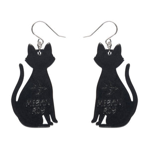 Bad Luck Charm Drop Earrings  -  Erstwilder  -  Quirky Resin and Enamel Accessories