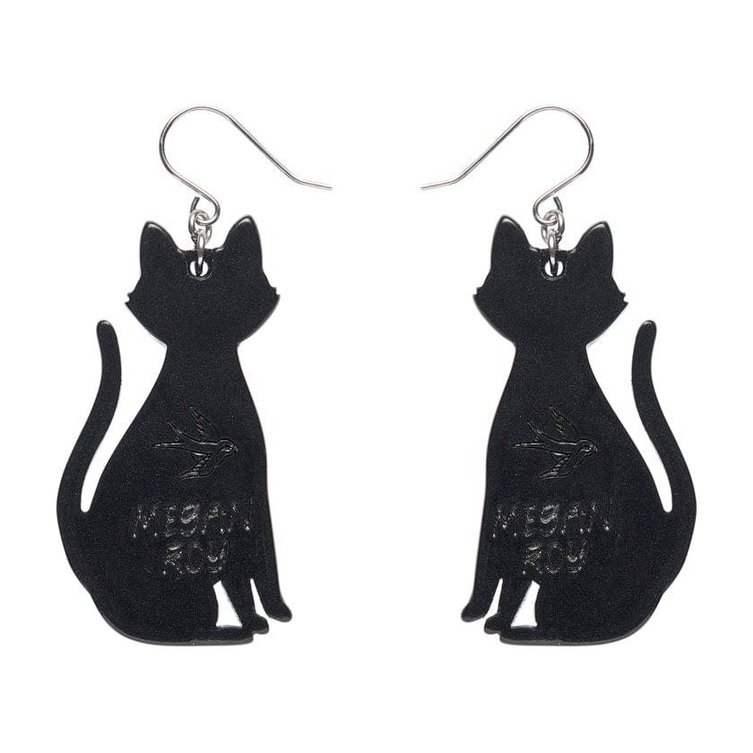 Bad Luck Charm Drop Earrings  -  Erstwilder  -  Quirky Resin and Enamel Accessories