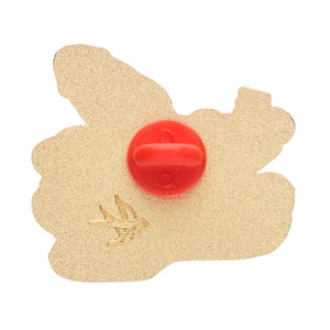 Cal the Giant Squid Enamel Pin  -  Erstwilder  -  Quirky Resin and Enamel Accessories