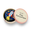 Blast Off! Brooch  -  Erstwilder  -  Quirky Resin and Enamel Accessories