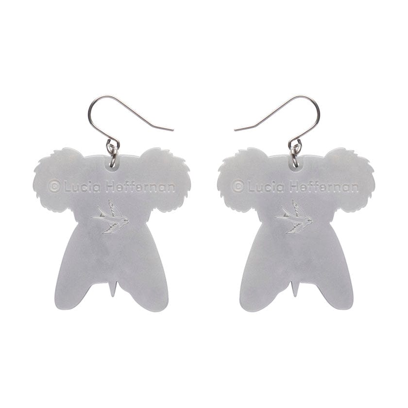 The Sweetest Koala Drop Earrings (IMPERFECT)  -  Erstwilder  -  Quirky Resin and Enamel Accessories