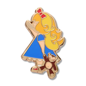 Just Right Enamel Pin  -  Erstwilder  -  Quirky Resin and Enamel Accessories