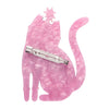 Feline Fab-Yule-Us Brooch  -  Erstwilder  -  Quirky Resin and Enamel Accessories