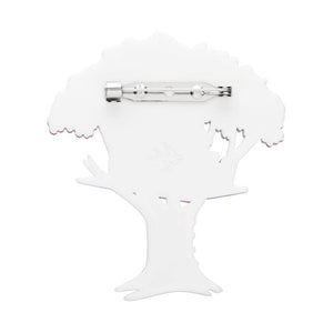 The Treehouse Brooch  -  Erstwilder  -  Quirky Resin and Enamel Accessories