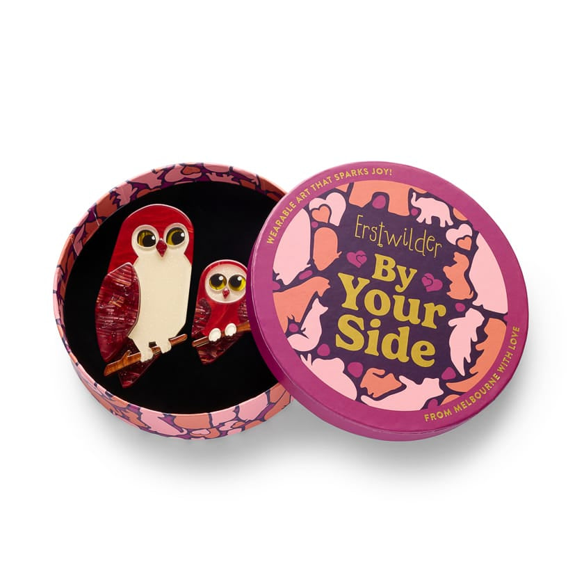 Eyes on You Brooch Pair  -  Erstwilder  -  Quirky Resin and Enamel Accessories