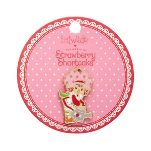 Strawberry Gardening Enamel Pin  -  Erstwilder  -  Quirky Resin and Enamel Accessories