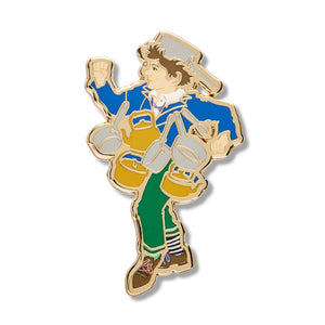 Saucepan Man Enamel Pin  -  Erstwilder  -  Quirky Resin and Enamel Accessories