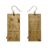 Winning Wonka Bar Drop Earrings (IMPERFECT)  -  Erstwilder  -  Quirky Resin and Enamel Accessories