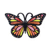 The Magnificent Monarch Butterfly Brooch  -  Erstwilder  -  Quirky Resin and Enamel Accessories