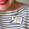 The Daily Sketch Brooch  -  Erstwilder  -  Quirky Resin and Enamel Accessories