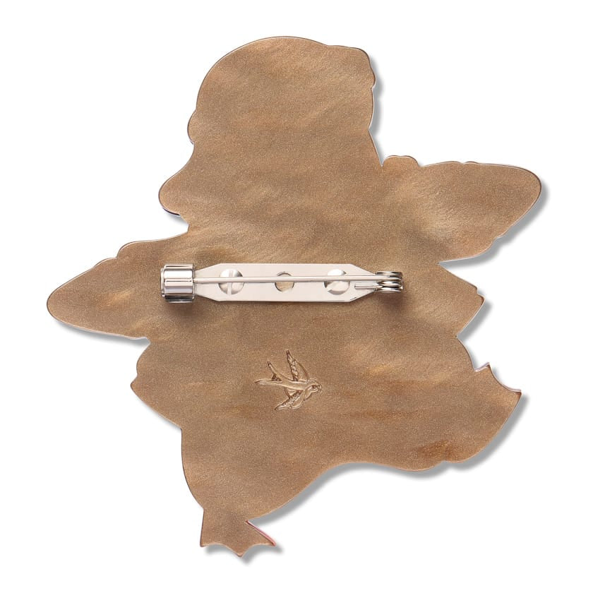 Captain Northwind Brooch  -  Erstwilder  -  Quirky Resin and Enamel Accessories