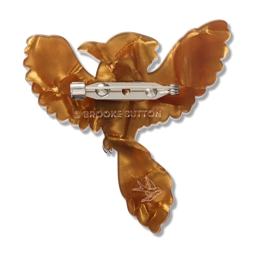 Jullen Guh Brooch  -  Erstwilder  -  Quirky Resin and Enamel Accessories