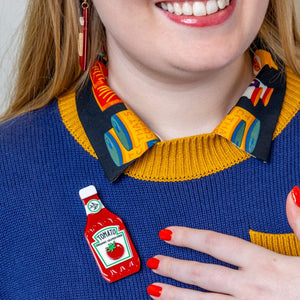 Main Squeeze Brooch  -  Erstwilder  -  Quirky Resin and Enamel Accessories