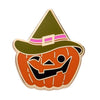 Witch O'Lantern Enamel Pin  -  Erstwilder  -  Quirky Resin and Enamel Accessories