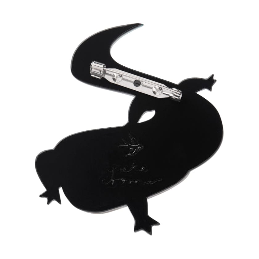 The Ancient Alligator Brooch (IMPERFECT)  -  Erstwilder  -  Quirky Resin and Enamel Accessories