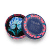 Abundant Agapanthus Brooch  -  Erstwilder  -  Quirky Resin and Enamel Accessories