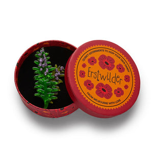 Lest We Forget Brooch  -  Erstwilder  -  Quirky Resin and Enamel Accessories