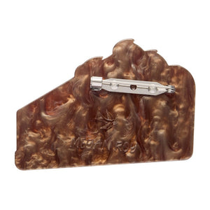 Sweet as Pie Brooch  -  Erstwilder  -  Quirky Resin and Enamel Accessories