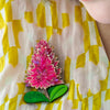 Pink Mulla Mulla Brooch  -  Erstwilder  -  Quirky Resin and Enamel Accessories