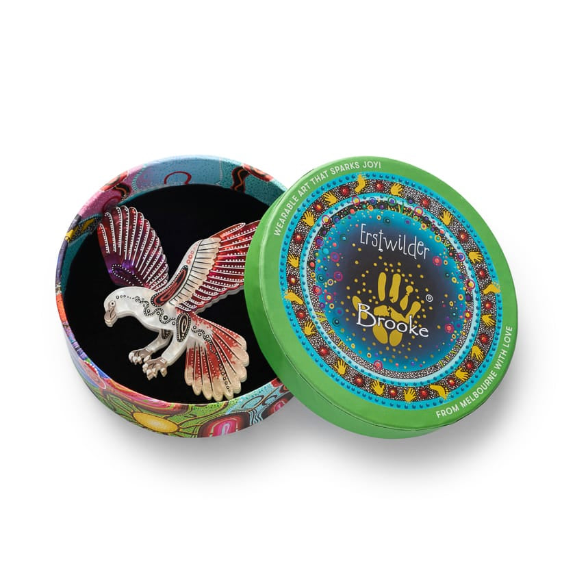 Karrkanyi Brooch  -  Erstwilder  -  Quirky Resin and Enamel Accessories