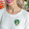 The Faraway Tree Brooch  -  Erstwilder  -  Quirky Resin and Enamel Accessories