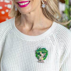 The Faraway Tree Brooch  -  Erstwilder  -  Quirky Resin and Enamel Accessories