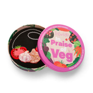 Sofrito Sizzle Necklace  -  Erstwilder  -  Quirky Resin and Enamel Accessories