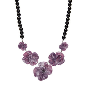 Remembrance Poppy Necklace (IMPERFECT)  -  Erstwilder  -  Quirky Resin and Enamel Accessories
