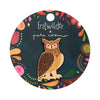 The Grand Great Horned Owl Enamel Pin  -  Erstwilder  -  Quirky Resin and Enamel Accessories