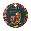 The Brawny Brown Bear Enamel Pin  -  Erstwilder  -  Quirky Resin and Enamel Accessories