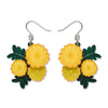 Sunshine Wattle Drop Earrings  -  Erstwilder  -  Quirky Resin and Enamel Accessories