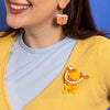 Ember Brooch