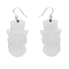 The Posh Pussycat Drop Earrings  -  Erstwilder  -  Quirky Resin and Enamel Accessories
