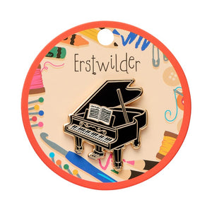 Play It Again Enamel Pin  -  Erstwilder  -  Quirky Resin and Enamel Accessories