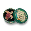 Hawksbill Turtle Brooch  -  Erstwilder  -  Quirky Resin and Enamel Accessories