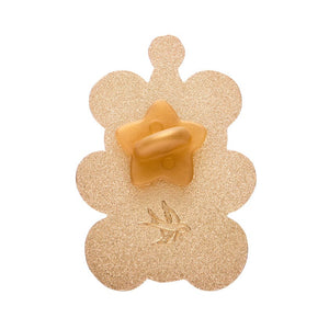 Grand Prize Teddy Enamel Pin  -  Erstwilder  -  Quirky Resin and Enamel Accessories
