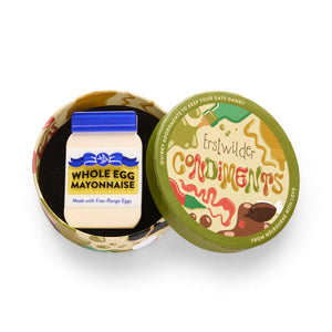 Spread the Word Brooch  -  Erstwilder  -  Quirky Resin and Enamel Accessories