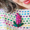 Happy Hebe Brooch  -  Erstwilder  -  Quirky Resin and Enamel Accessories