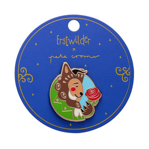 Accursed Gentleman Enamel Pin  -  Erstwilder  -  Quirky Resin and Enamel Accessories