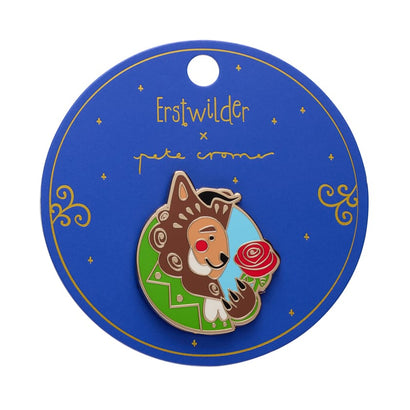 Accursed Gentleman Enamel Pin  -  Erstwilder  -  Quirky Resin and Enamel Accessories